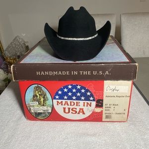 Stetson 6X cowboy hat with Original BOX size 7 excellent condition